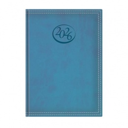 Naptár, tervező, A5, napi, TOPTIMER, "Ace", világoskék