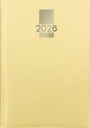 Naptár, tervező, A5, napi, DAYLINER, "MyPastel", sárga